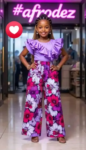 Top and High Waist Trousers