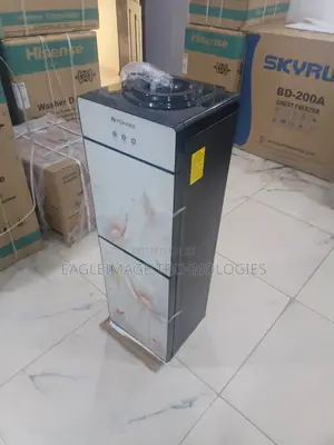 Yohako Ylr-2jxr-29: 3-Tap Water Dispenser With Mini Refrigerator