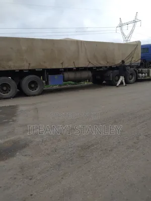 Full Truck of Dangote Cement in Lagos