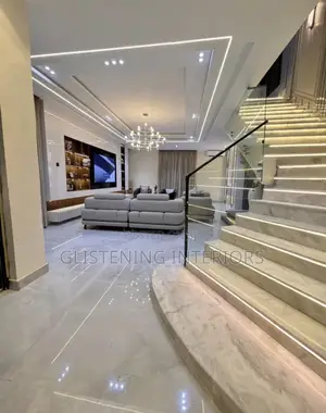 Staircase Side Handrail Glass With a 10mm Tempered Plain