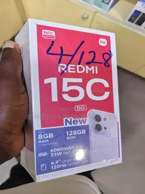 New Xiaomi Redmi 15C 4G 128 GB Red