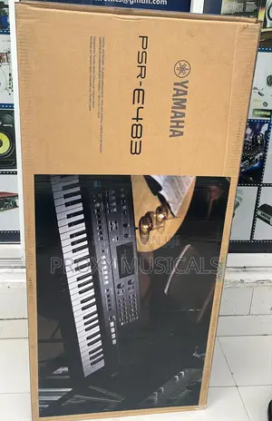 Yamaha PSR-E483 Arranger 61-Key Portable Touch Sensitive Keyboard