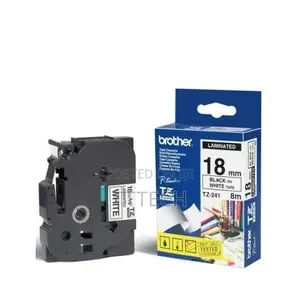 Brother Tze-241 18mm Original Laminated Label Tape