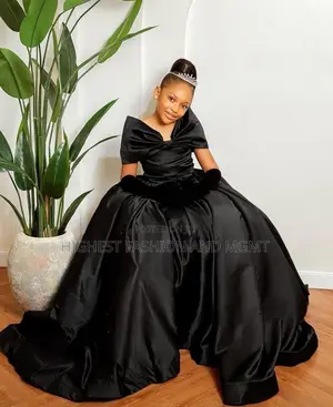Black Ball Gown for Girls