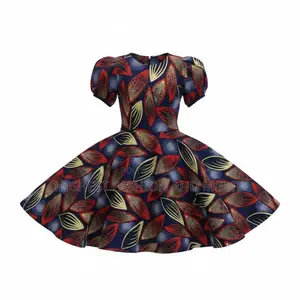 Ankara Little Flared Dress Summer Dress
