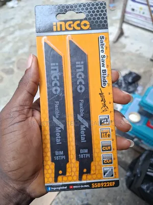 Ingco 2pcs Reciprocating Saw Blade For Metal Abd Wood
