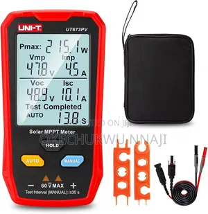 Uni-T Solar Panel Tester, Solar MPPT Meter, 800w Photovoltaic Module