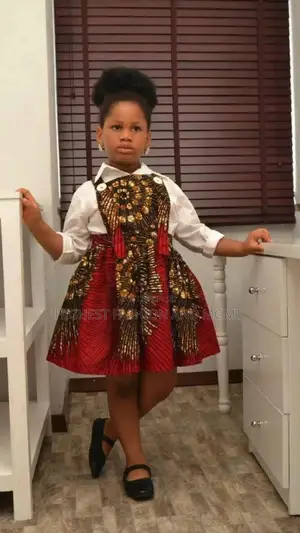 Short Overrun Dress for Girls