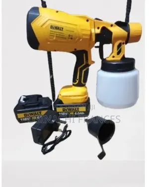 Dewalt Battery Spraying Machine 2 Battery