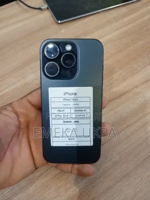 Apple iPhone 15 Pro 256 GB Black