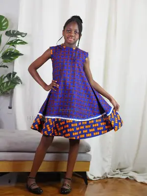 Casual Sleeveless Dress for Girls