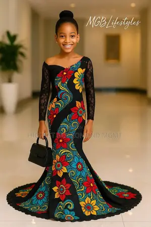 Long Beautiful Gown for Girls