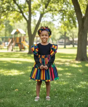 Kente Skirt and Top Set