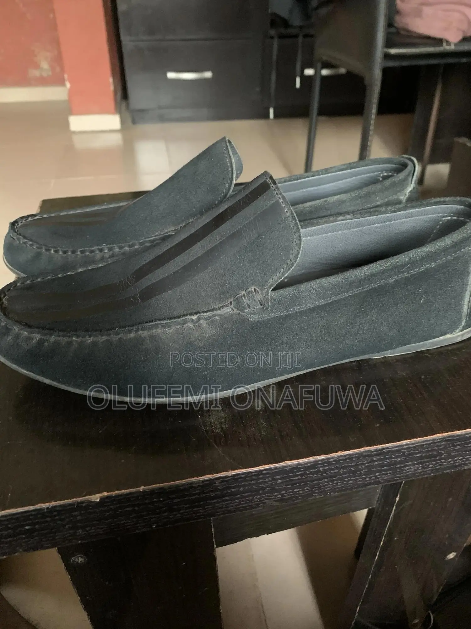 Used Suede Shoe