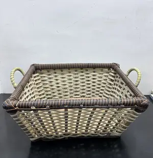 Rectangular Wicker Hamper Basket