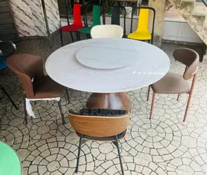 High Quality Mable Top Dining Table and Chair
