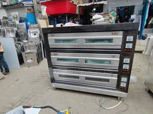 3-Deck 9-Tray Commercial Baking Ovens for Bakeries and Restaurants