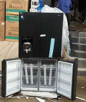 New Hisense 522l (68wcb) 4 Door Bottom Freezer Inverter Side by Side