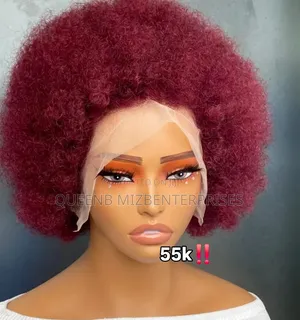 Afro Frontal Wig