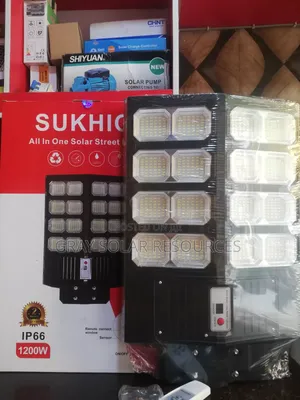 1200w Sukhig Solar Streetlight