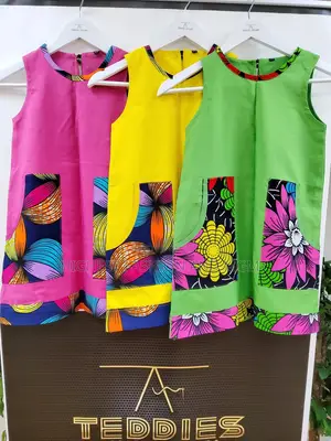 African Print Baby Girl Outfit