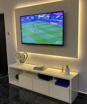 Modern Wall-Mounted Tv Console Design That Combines Simplicity Luxury.
