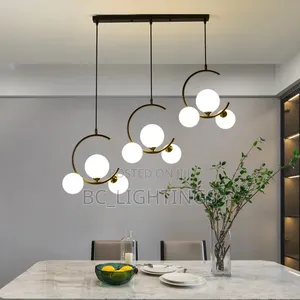 Nordic Led Glass Ball Light Suitable for Kitchen Dining Table