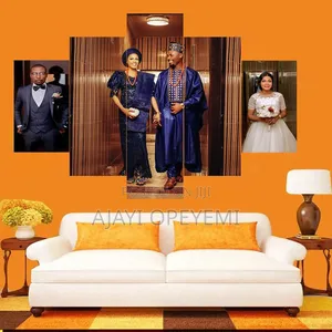 Five Panels Wedding/Family Pictures