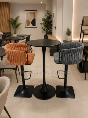 High Bar Stools and Table