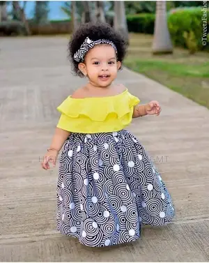 Stylish Ankara Kid Dress
