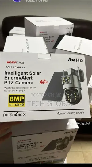 Solar Camera - Solar Wifi PTZ Ubox Camera