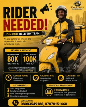 Rider Needed