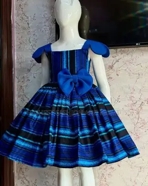 Ankara Birthday Dress for Girls