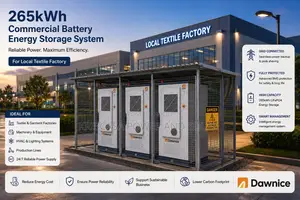 125kw/265kwh Commercial Energy Storage for Local Textile Factory