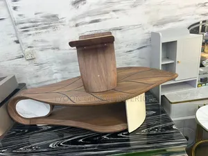 Sculptural Coffee Table + Side Table