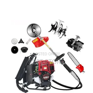 8 in 1 4stroke Backpack Weeder Gasoline Engine Chainsaw Tiller Weeder
