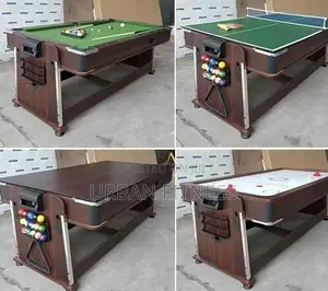 4 in 1 Revolver Snooker and Tennis Table
