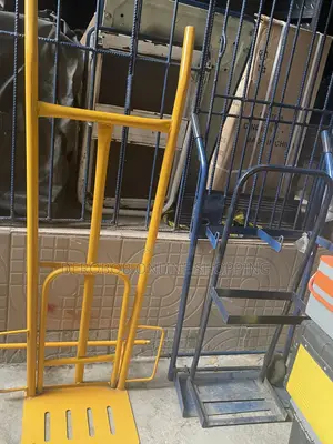 Warehouse Yellow Trolleys