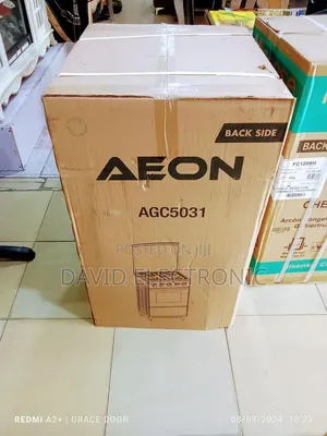 Aeon Standing Gas Cooker 4 Burner With Oven 60 by 60