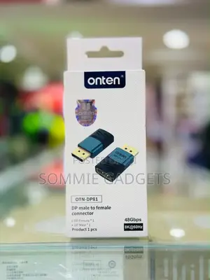 Onten Otn-Dp81 Dp Male to Female Adapter