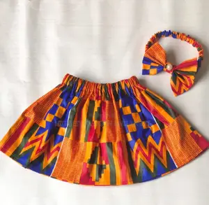 African Dashiki Baby Skirt Headband