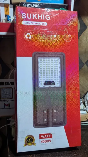 Sukhig 4000W Solar Street Light.