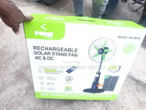 Iwin Rechargeable 18" Stand Fan With Mosquito Killer