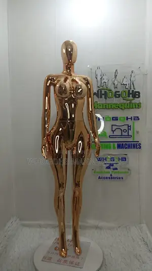 Chrome Rose Gold Female Mannequin Size 12/14