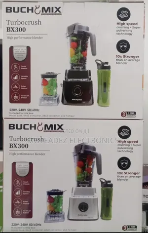 Buchymix 3in1 Turbocrush Professional Plus Digital Power Blender Bx300