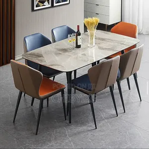 Luxury Marble Dining Set By6 Also 6 Seater