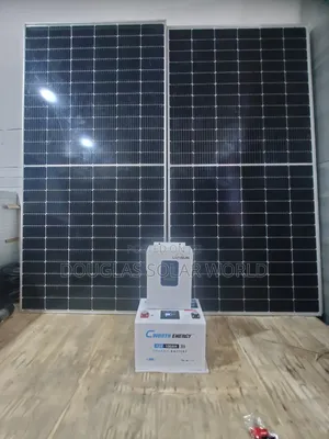2kw Inverter, 1.3kwh Battery, 2unit 650w Solar Panel All-in-One Solar