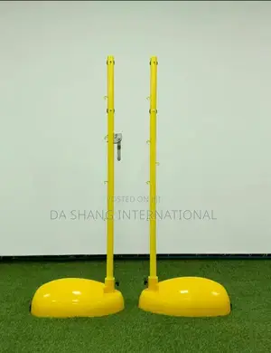 Heavy-Duty Badminton Net Pole Set