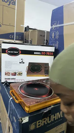 Silver Crest Ceramic Cooker Sc-7038 – Portable Kitchen Hot Plate