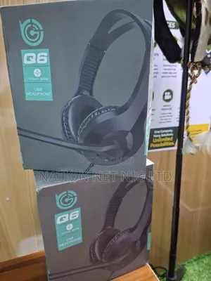 Q6 40mm Drive Usb Headphone